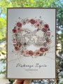 Personalizowana kartka ręcznie robiona z życzeniami prezent dla emeryta - od pracowników, dyrekcji, zarządu - gratulacje dla emeryta, emerytki A5