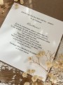 Ręcznie robiona kartka życzenia z okazji 30. rocznicy ślubu - trzydziesta rocznica ślubu - prezent życzenia na rocznicę ślubu w pudełku