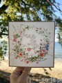 Kartka ślubna ręcznie robiona boho wedding card man&amp;wife