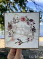 Kartka ślubna na ślub po angielsku - Wedding Day z życzeniami