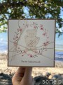 Wyjątkowa ręcznie robiona kartka na chrzest i roczek jednocześnie + najpiękniejsze życzenia