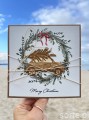 Wyjątkowa ręcznie robiona kartka świąteczna Merry Christmas na prezent