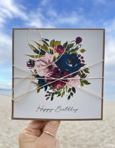 Kartka urodzinowa ręcznie robiona - Happy Birthday