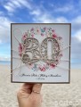 Personalizowana kartka ręcznie robiona z okazji 30 rocznicy ślubu + najpiękniejsze życzenia na rocznicę ślubu