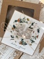 Personalizowana kartka ręcznie robiona - prezent z okazji 45 rocznicy ślubu z personalizacją + najpiękniejsze życzenia na rocznicę ślubu, rocznica ślubu