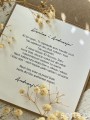 Personalizowana kartka ręcznie robiona - prezent z okazji rocznicy ślubu z personalizacją + najpiękniejsze życzenia na rocznicę ślubu, 25 rocznica ślubu
