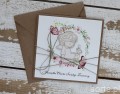 Wyjątkowa personalizowana kartka na chrzest dla dziewczynki - pomysł na prezent na chrzciny - pamiątka chrztu ręcznie robiona od matki chrzestnej, ojca chrzestnego + najpiękniejsze życzenia