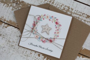 Ręcznie robiona pamiątka chrztu