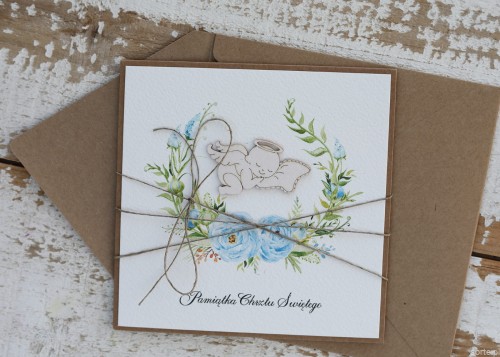 Ręcznie robiona pamiątka chrztu