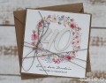Personalizowany prezent - wyjątkowa kartka ręcznie robiona na 40 urodziny, pomysł na prezent na czterdziestkę z personalizacją dla kobiety, mężczyzny + personalizowane najpiękniejsze życzenia urodzinowe