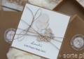 Kartka na komunię, pamiątka komunii w pudełku handmade SORTE.pl