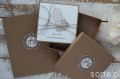 Kartka na komunię, pamiątka komunii w pudełku handmade SORTE.pl