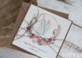Kartka ślubna handmade boho SORTE.pl
