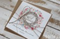 Wyjątkowa personalizowana kartka na chrzest dla dziewczynki - pomysł na prezent na chrzciny - pamiątka chrztu ręcznie robiona od matki chrzestnej, ojca chrzestnego + najpiękniejsze życzenia